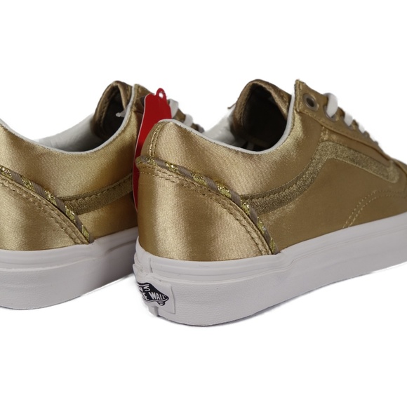 VANS Old Skool DX California Souvenir Men's Low Top Sneakers (Gold / White) - Picture 4 of 7